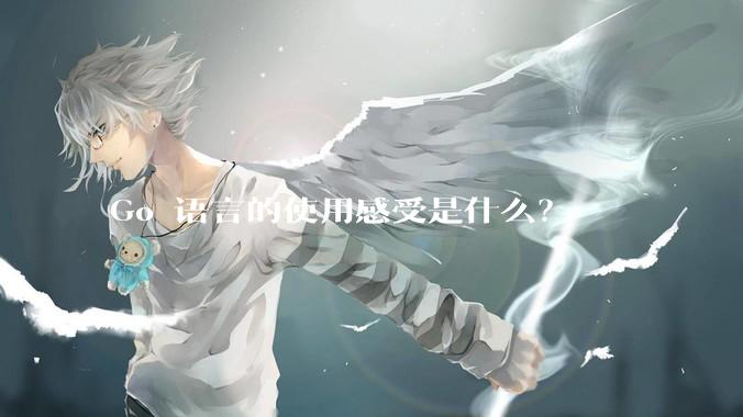 Go 语言的使用感受是什么？